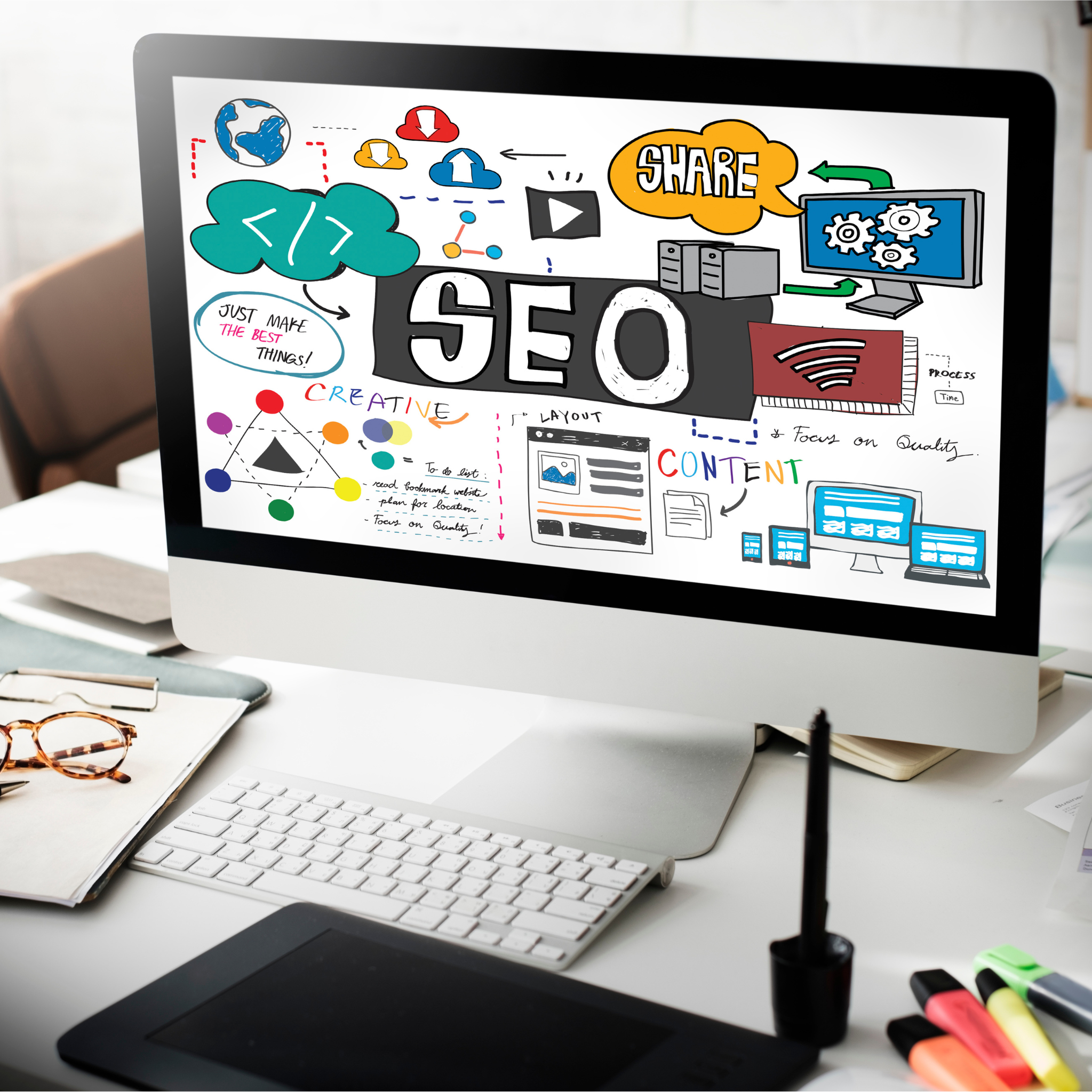 Digital Marketing Services by Bullzeye Services for SEO and website growth