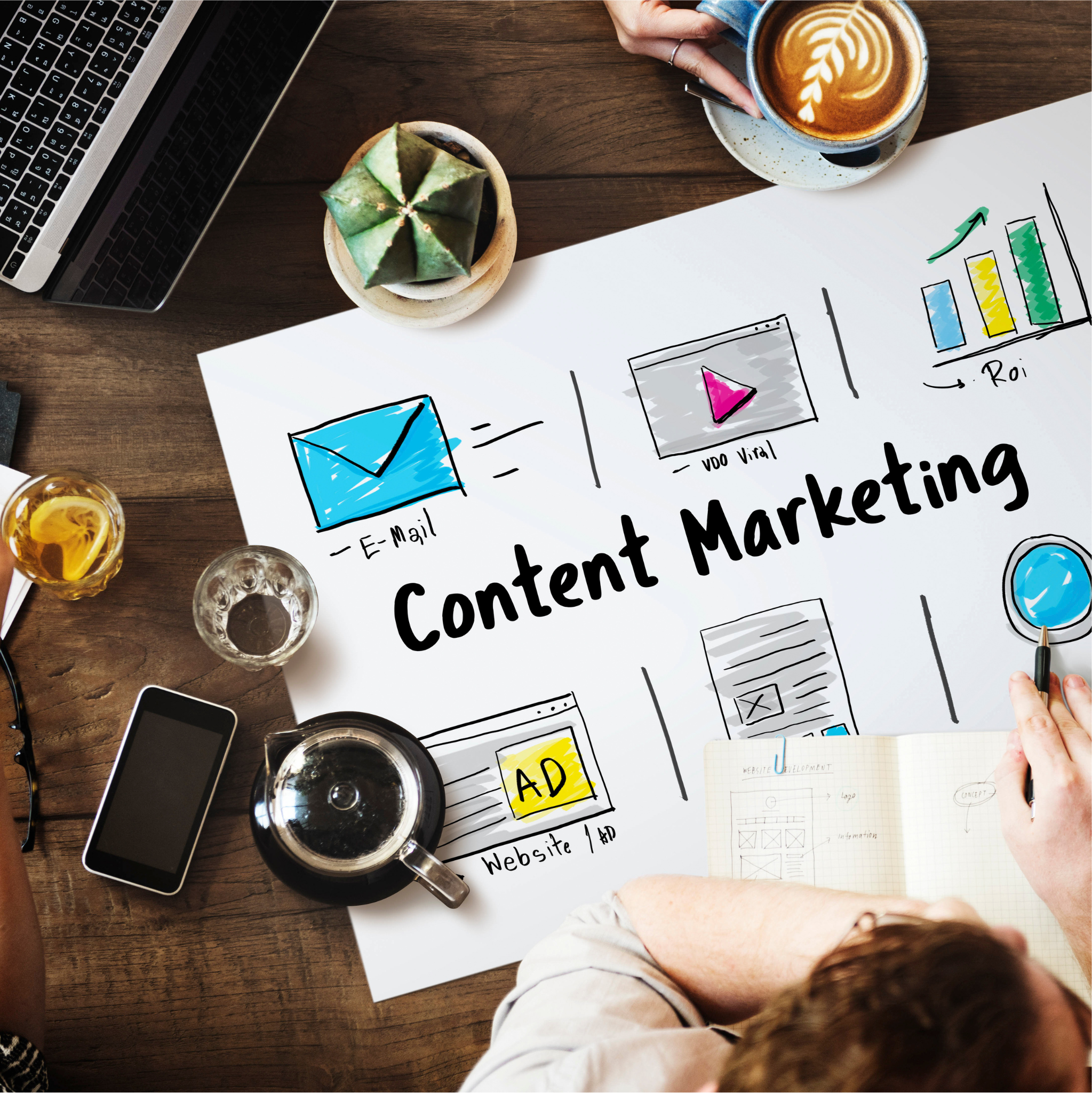 Professional content marketing services helping businesses improve SEO, brand awareness, website traffic, and customer engagement.