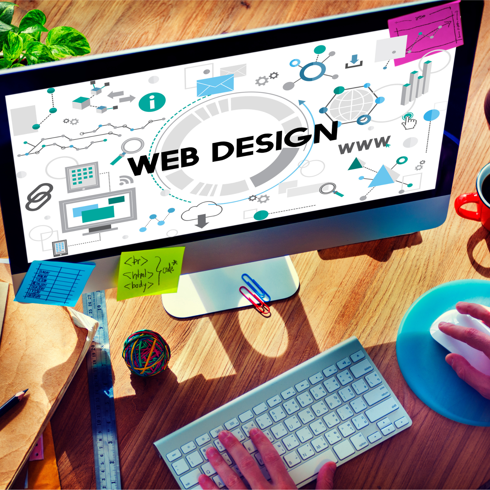 Professional website design services for responsive business websites and modern web development