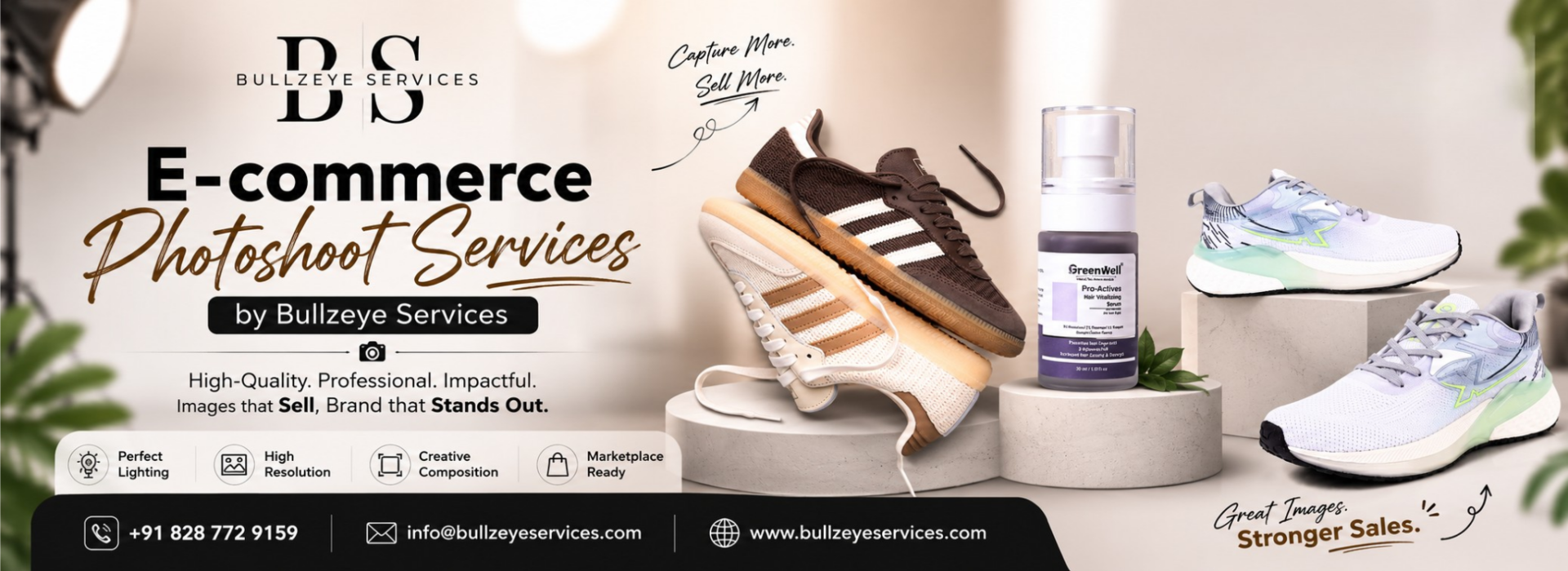 E-commerce Photoshoot services